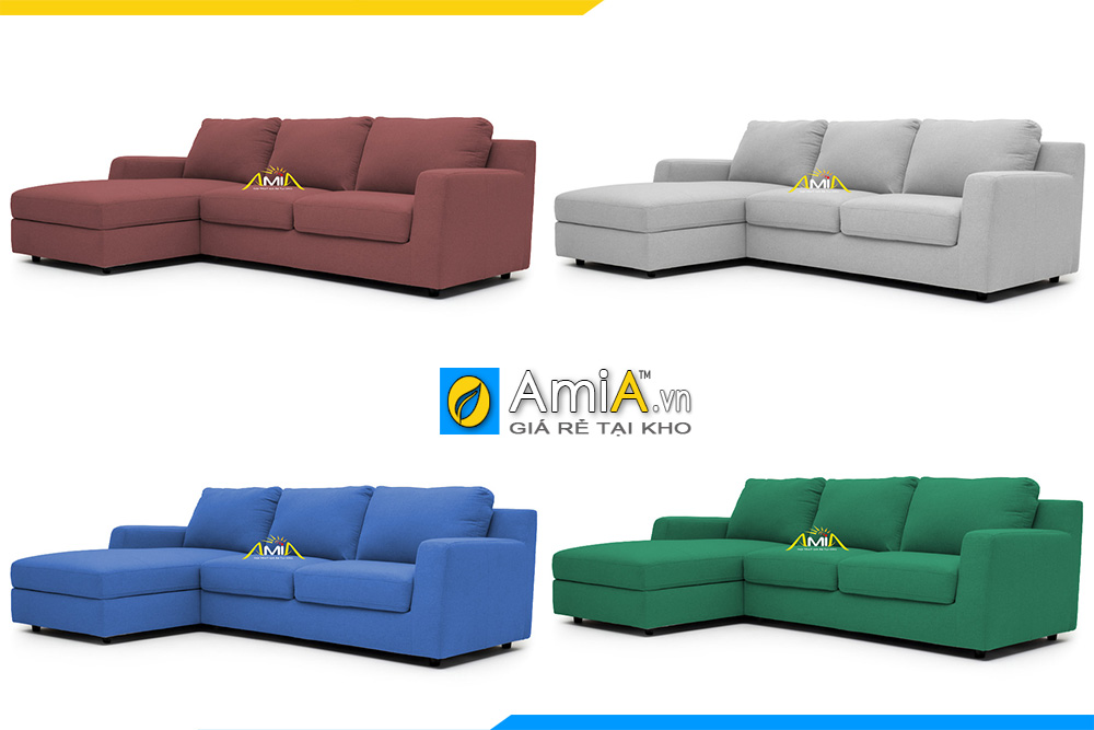 Ghế sofa góc đẹp phòng khách với màu sắc đa dạng