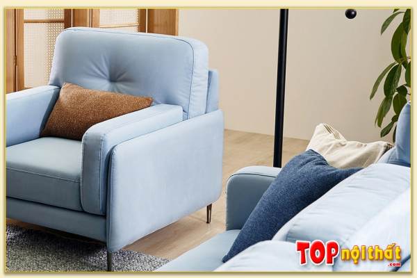 Hình ảnh Chụp góc nghiêng ghế sofa đơn mini Softop-1001