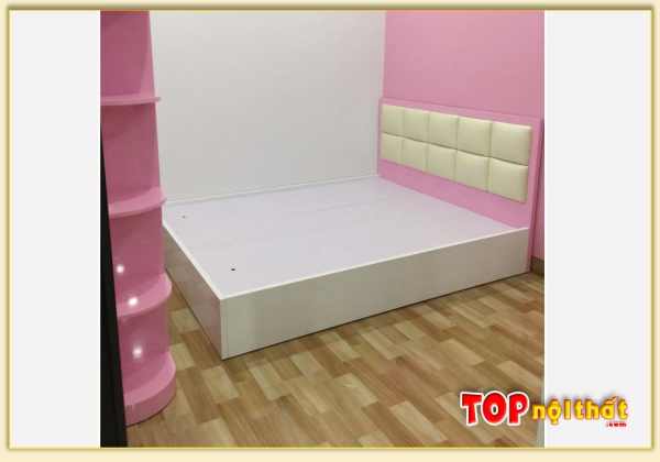 Hình ảnh Giường ngủ đầu bọc nệm đẹp gỗ công nghiệp GNTop-0206