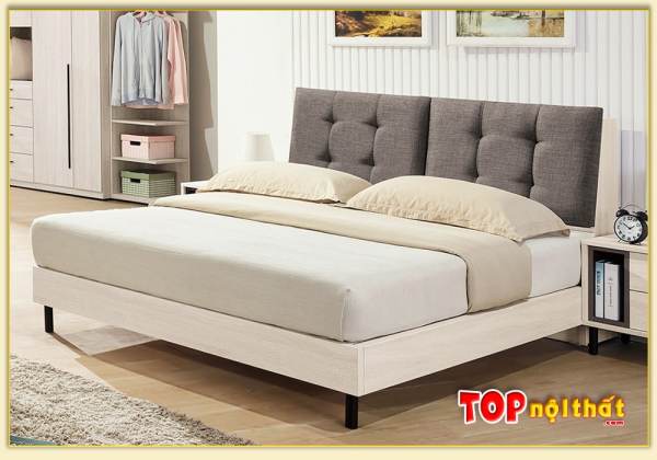 Hình ảnh Mẫu giường ngủ đẹp cho chung cư hiện đại GNTop-0326