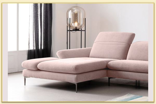 Hình ảnh Phần góc L ghế sofa bọc vải nỉ đẹp Softop-1084