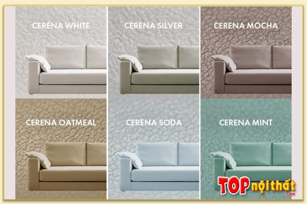 Hình ảnh Sofa góc nỉ có nhiều màu sắc lựa chọn SofTop-0944