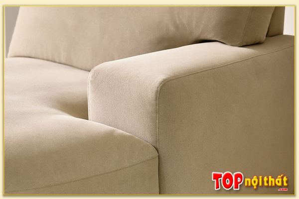 Hình ảnh Tay ghế mẫu sofa đơn dạng tay thấp SofTop-0950