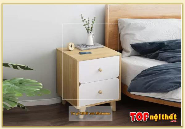 Hình ảnh Tủ để đầu giường gỗ công nghiệp kích thước nhỏ TDGTop-0014