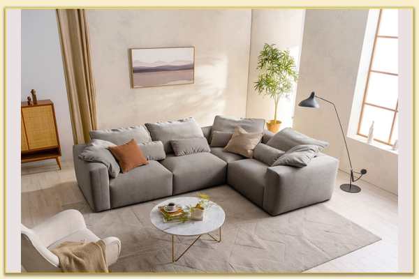 Hình ảnh Bài trí sofa góc trong phòng khách Softop-1095