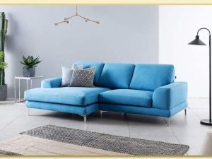 Hình ảnh Ghế sofa góc nhỏ mini bọc nỉ đẹp Softop-1062