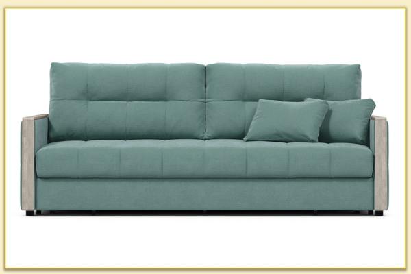 Hình ảnh Ghế sofa văng nỉ đẹp màu xanh Softop-1174
