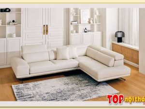 Hình ảnh Mẫu ghế sofa góc đẹp hiện đại SofTop-0909