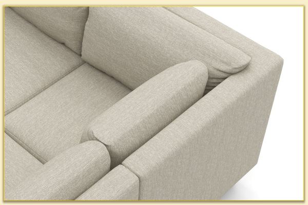 Hình ảnh Phần góc vuông mẫu ghế sofa góc nỉ Softop-1345