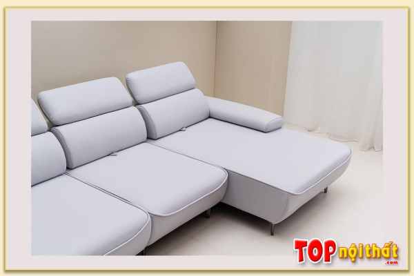 Hình ảnh Phần L dài mẫu ghế sofa góc đẹp SofTop-0885