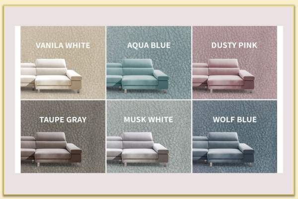 Hình ảnh Sofa góc nỉ đẹp có nhiều màu sắc Softop-1102