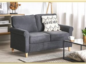 Hình ảnh Ghế sofa văng nhỏ mini kiểu tân cổ điển Softop-1259